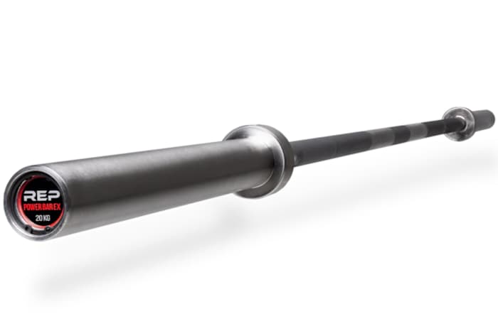 REP Deep Knurl Stainless Steel Power Bar EX